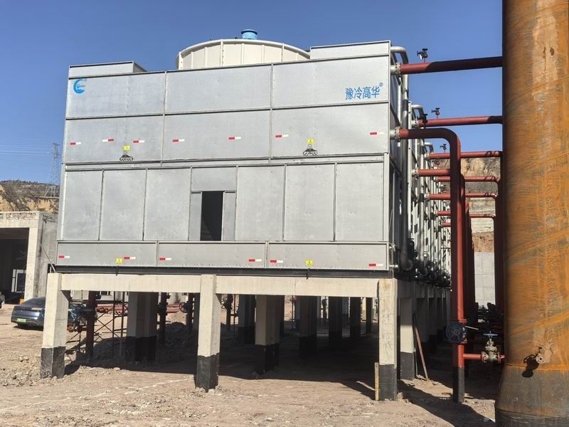 易安项目大风机闭式冷却塔系统